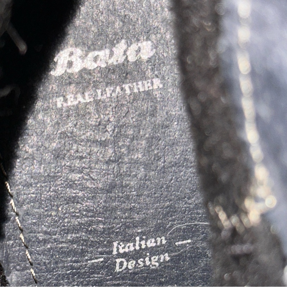 Bata Italian Design Block Heel Buckle Boots - Picture 8 of 8